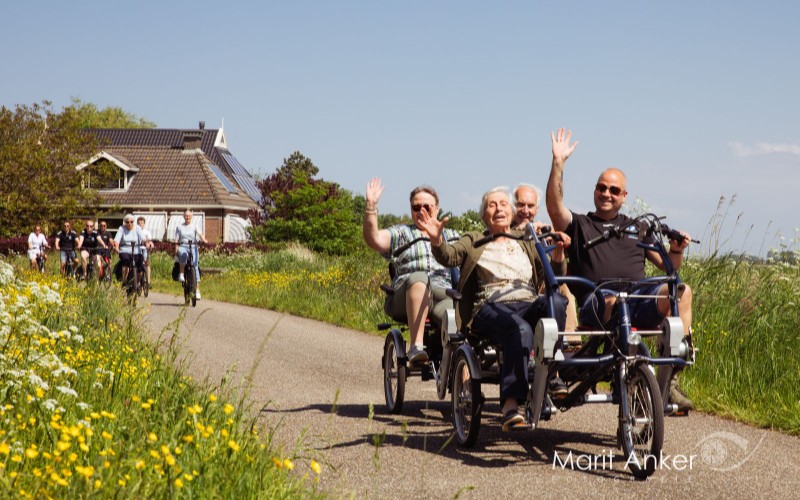 Een fantastische 1ste editie van de 'Vergeet Me Niet Fietstocht'