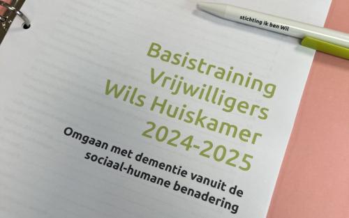 Eerste training vrijwilligers Wils huiskamer